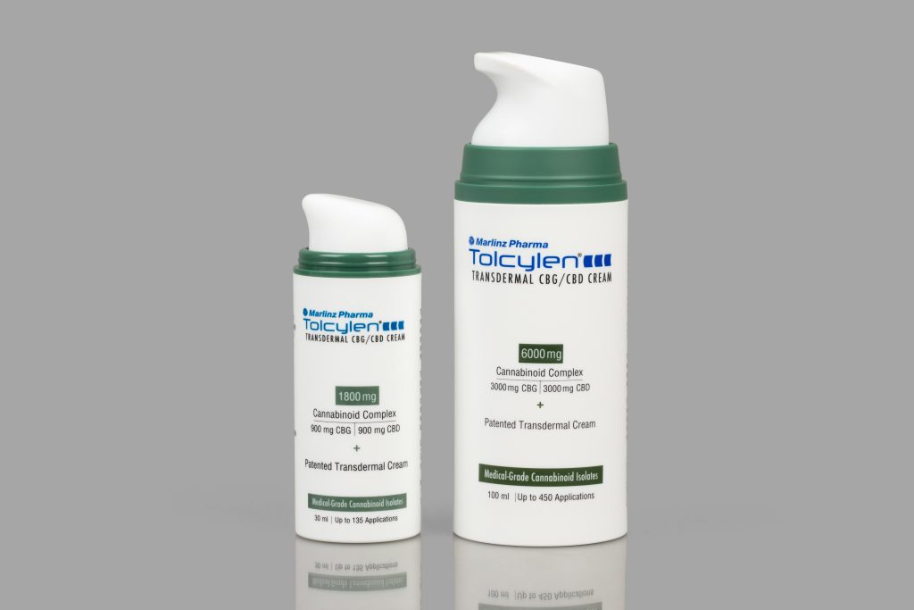 Marlinz Pharma Launches Revolutionary Transdermal CBG/CBD Cream
